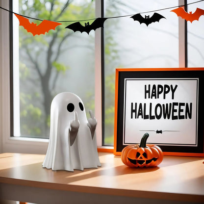 Halloween Refers To Cute Ghost Statues, Halloween Valentine's Day Gifts