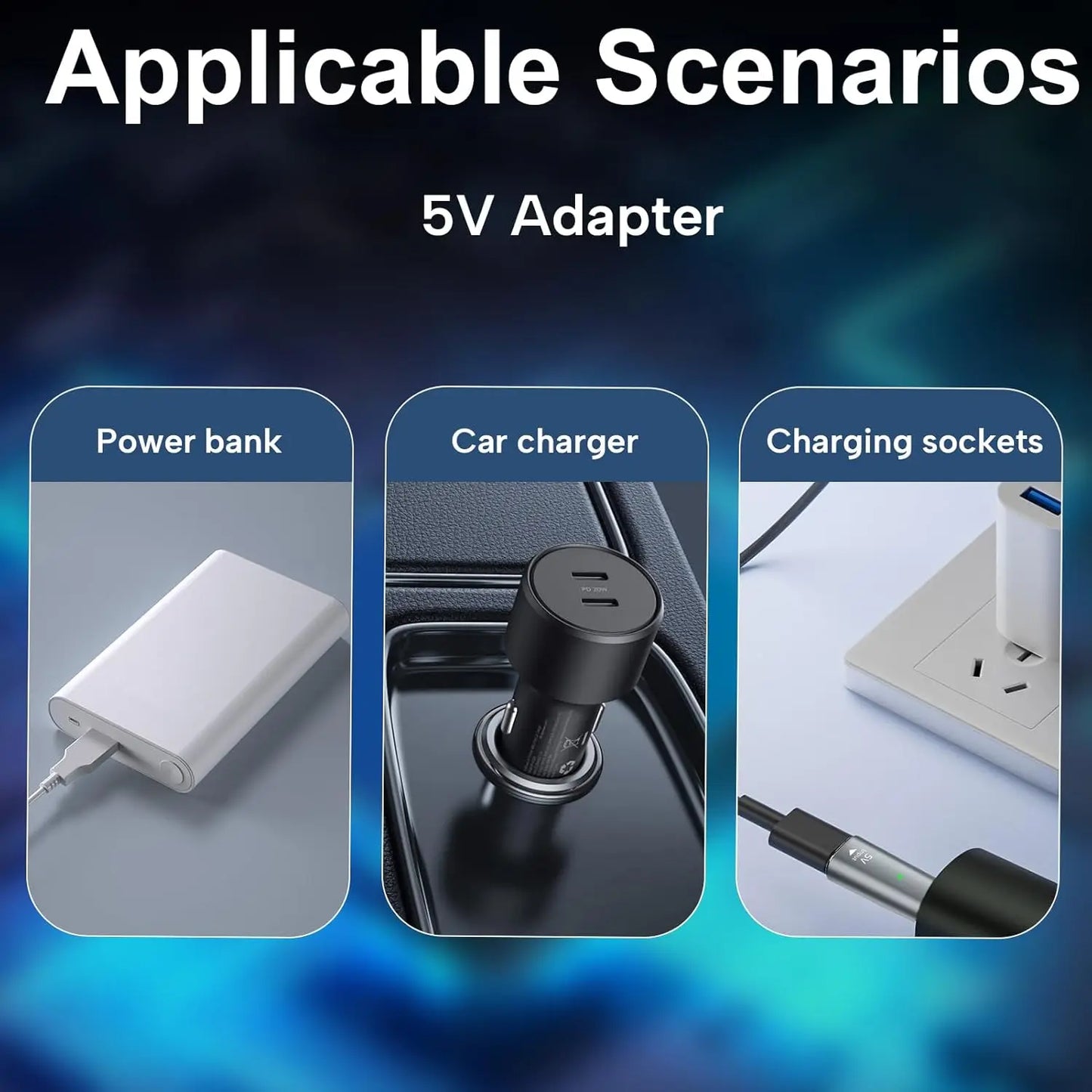 5V Type-C Shaver Adapter Charger Converter