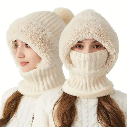 Windproof and Warm Hooded Neck Gaiter