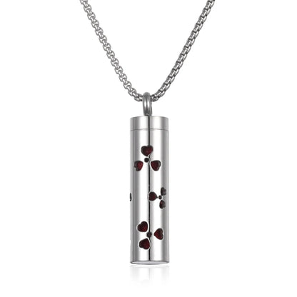 Stainless Steel Open Locket Aroma Scent Perfume Necklace