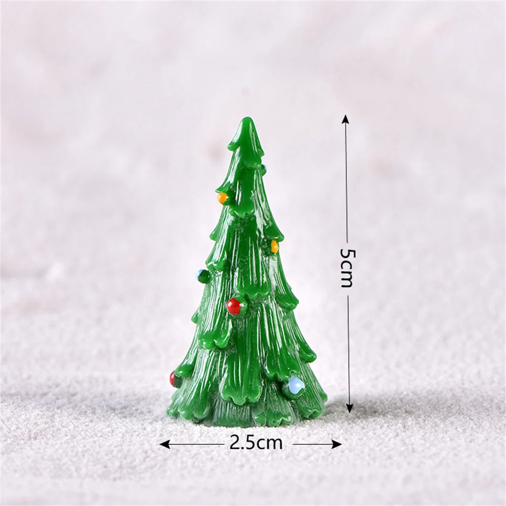 Christmas Resin Elk Santa Claus Ornaments Merry Christmas Decoration