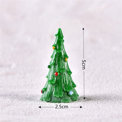 Christmas Resin Elk Santa Claus Ornaments Merry Christmas Decoration