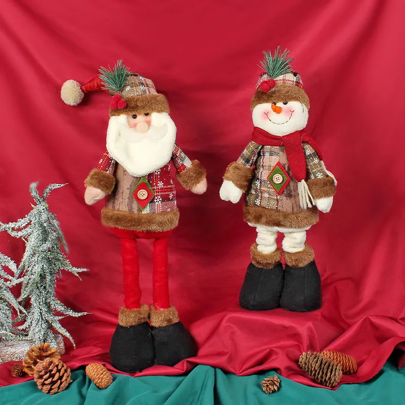 Telescopic Christmas Doll Merry Christmas Decorations