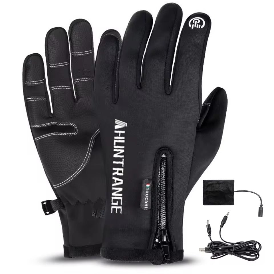 Electric Heated Hand Warmer Winter Warm Heated Motorcycle Gloves