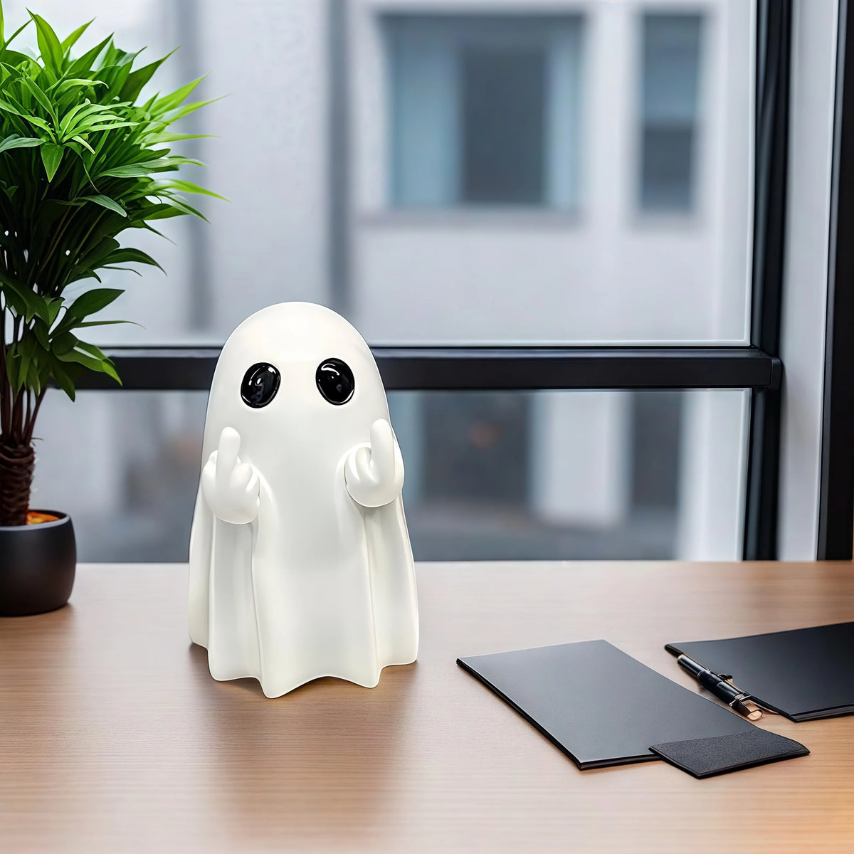 Halloween Refers To Cute Ghost Statues, Halloween Valentine's Day Gifts