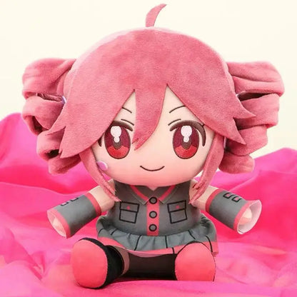 Anime Kasane Teto Cosplay Doll Kawaii Plush Stuffed Doll Ornament Christmas Gifts
