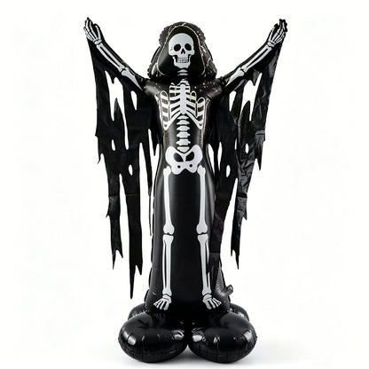 Halloween Party Foil Balloon Set Trick Treating Haunted House Decoration