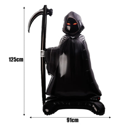 Halloween Balloon Giant Ghost Pumpkin Skull Castle Aluminum Film Standing Balloon