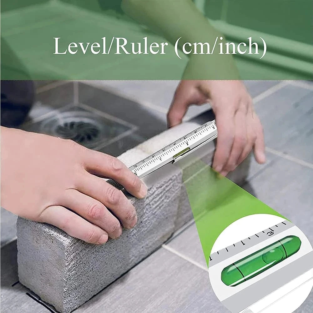 7 in 1 Multifunctional Pen Touch Screen Stylus Capacitive Pen with Screwdriver