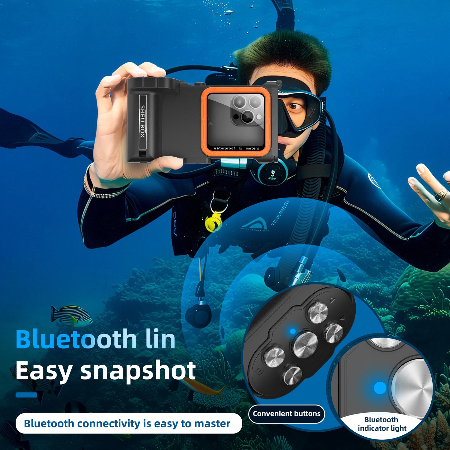 Professional Diving Waterproof Phone Case