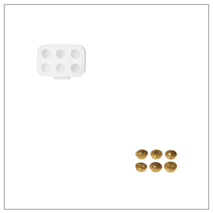 Nicole Christmas Bauble Candle Silicone Mold DIY Scented Candle Making Mould Xmas Gifts Tools