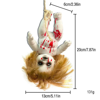 Halloween Hanging Ghost Dolls Spooky Tricky Toys Ornament