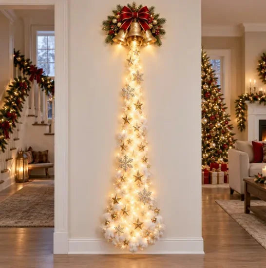 Christmas Magic Trail Wall Light-LED Glowing Christmas Scene Wall Decoration