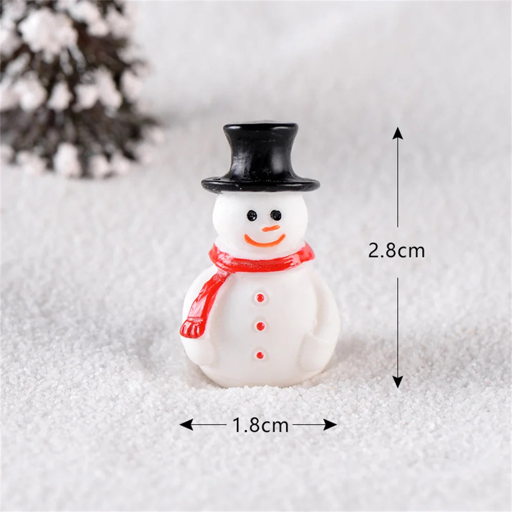 Christmas Resin Elk Santa Claus Ornaments Merry Christmas Decoration
