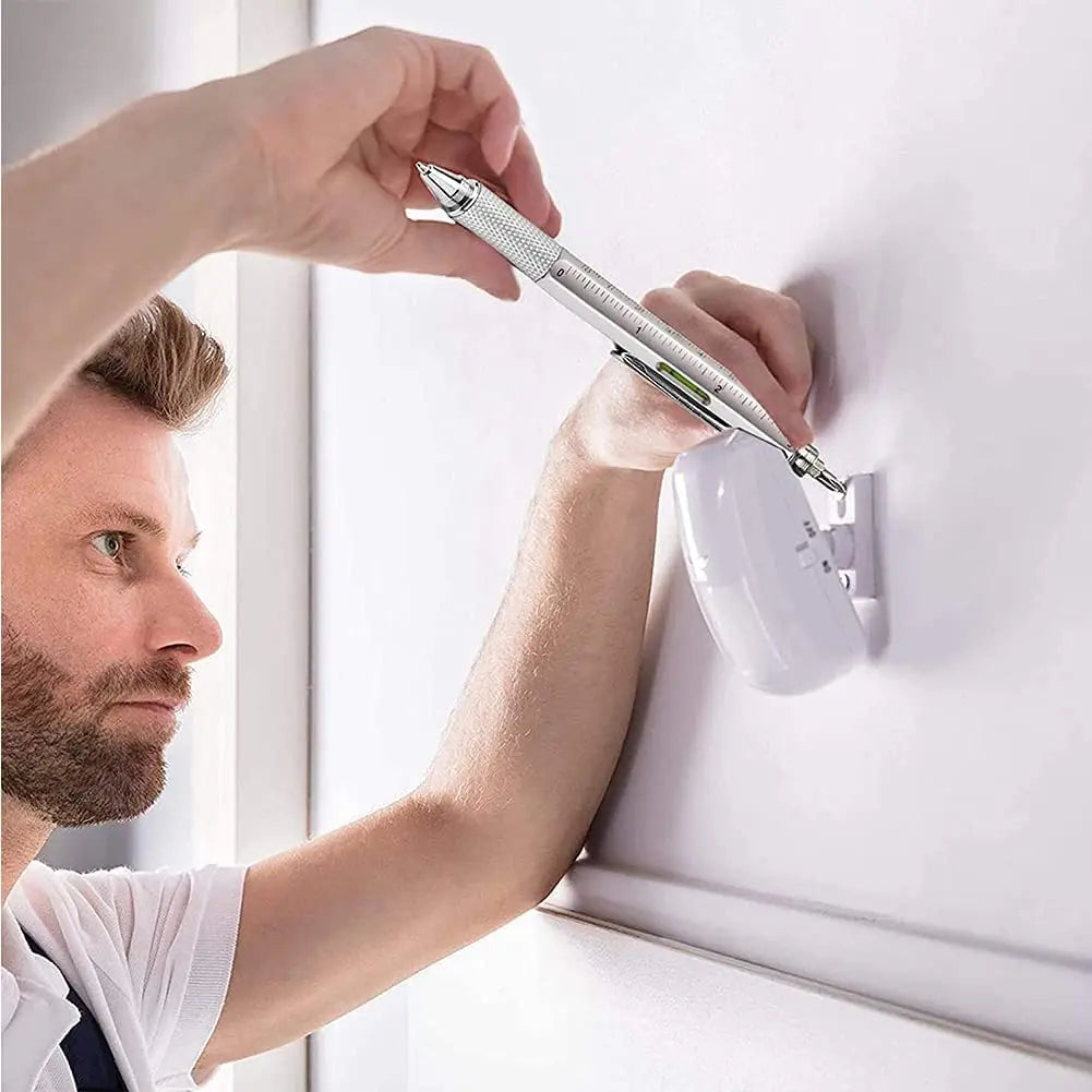 7 in 1 Multifunctional Pen Touch Screen Stylus Capacitive Pen with Screwdriver