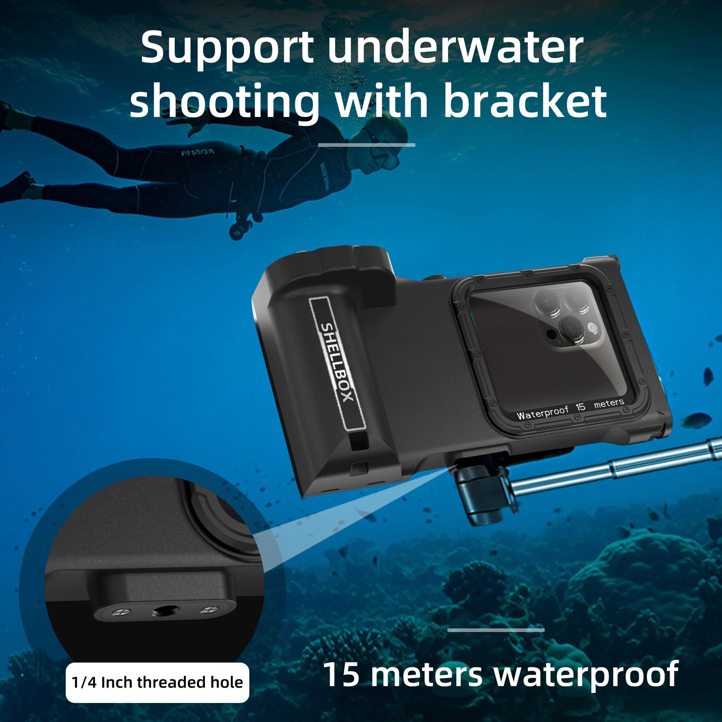 Professional Diving Waterproof Phone Case