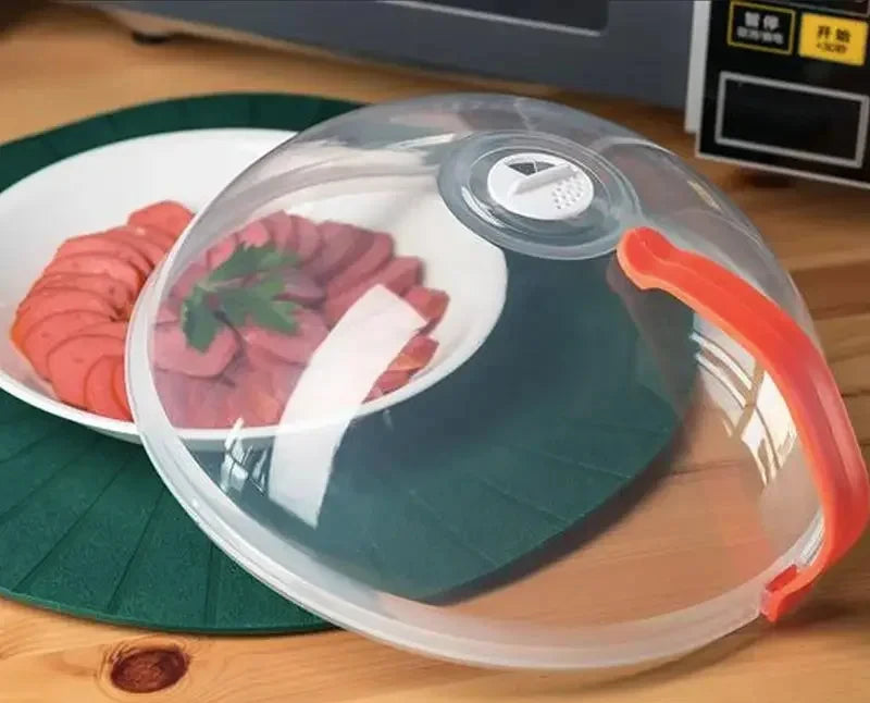 Microwave Food Splash Guard High Temperature Resistant Food Heating Cover