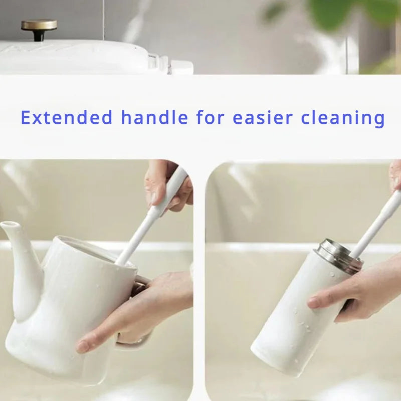 Foldable 360-degree comprehensive cleaning silicone brush
