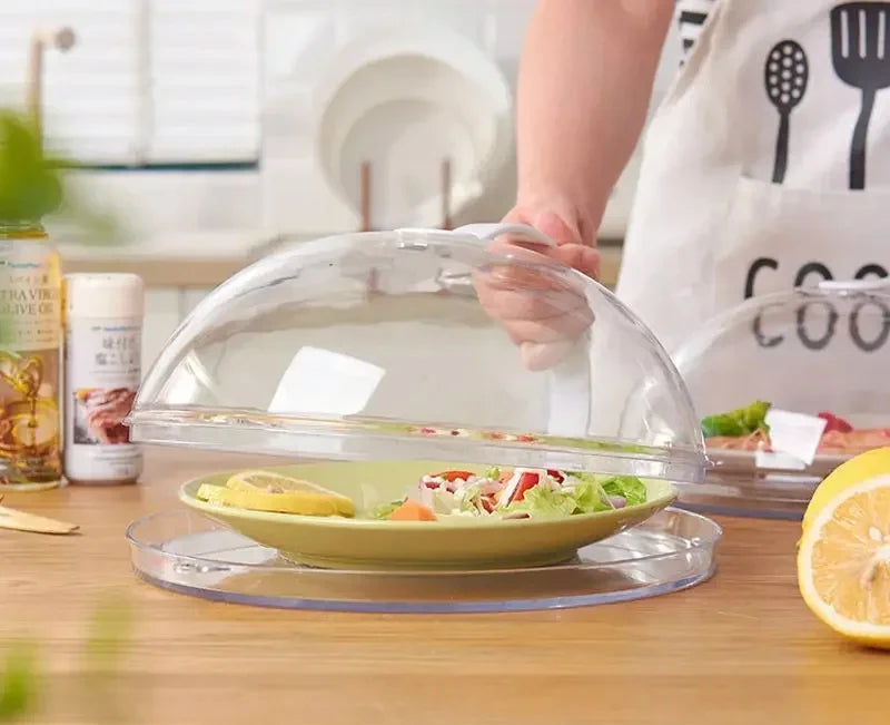 Microwave Food Splash Guard High Temperature Resistant Food Heating Cover