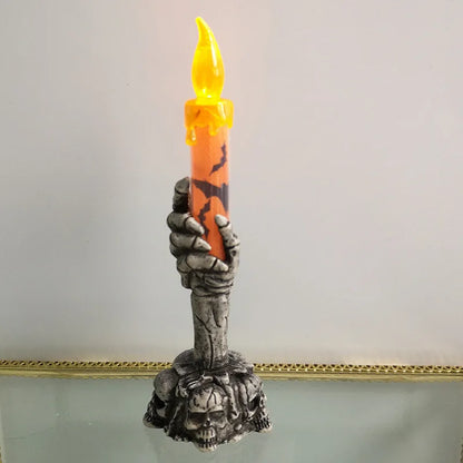Halloween Skeletons Ghost Party Candles Pumpkin Party Happy Halloween Party