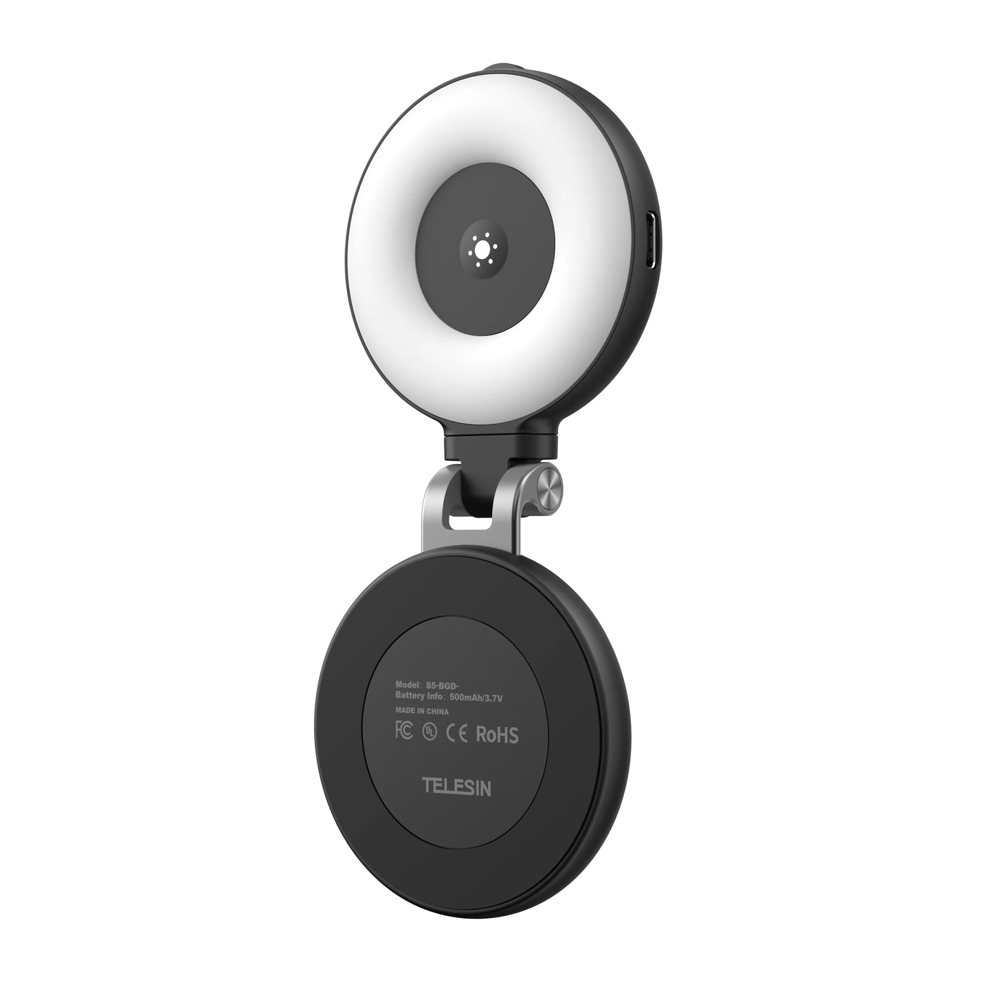 Smartphone Magnetic Fill Light Mini Selfie Light 3 Modes Adjustable Brightness