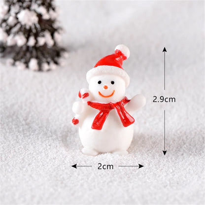Christmas Resin Elk Santa Claus Ornaments Merry Christmas Decoration