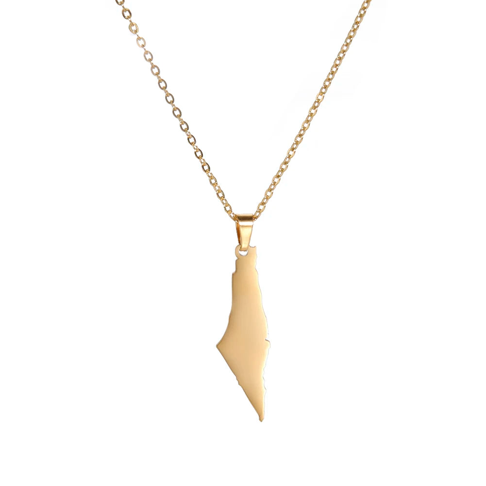 Jewish Stainless Steel Necklace for Men & Women, Ethnic National Jewelry