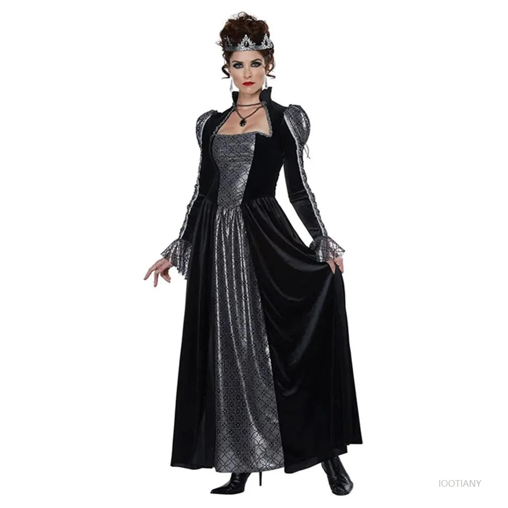 Halloween Day of the Dead Sexy European Medieval Retro Court