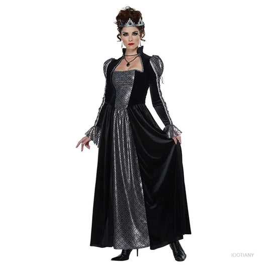 Halloween Day of the Dead Sexy European Medieval Retro Court