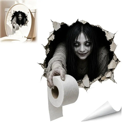 Halloween Wall Stickers Scary Ghost Interior Decoration