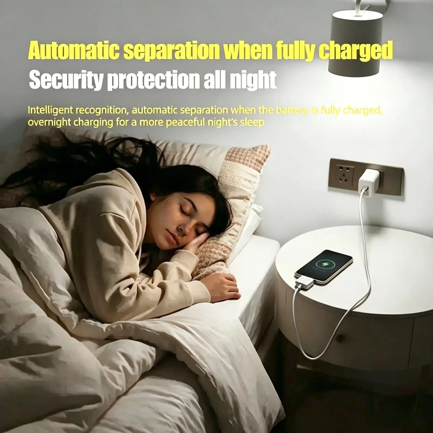 140W Smart Universal Auto Disconnect for Night Charging