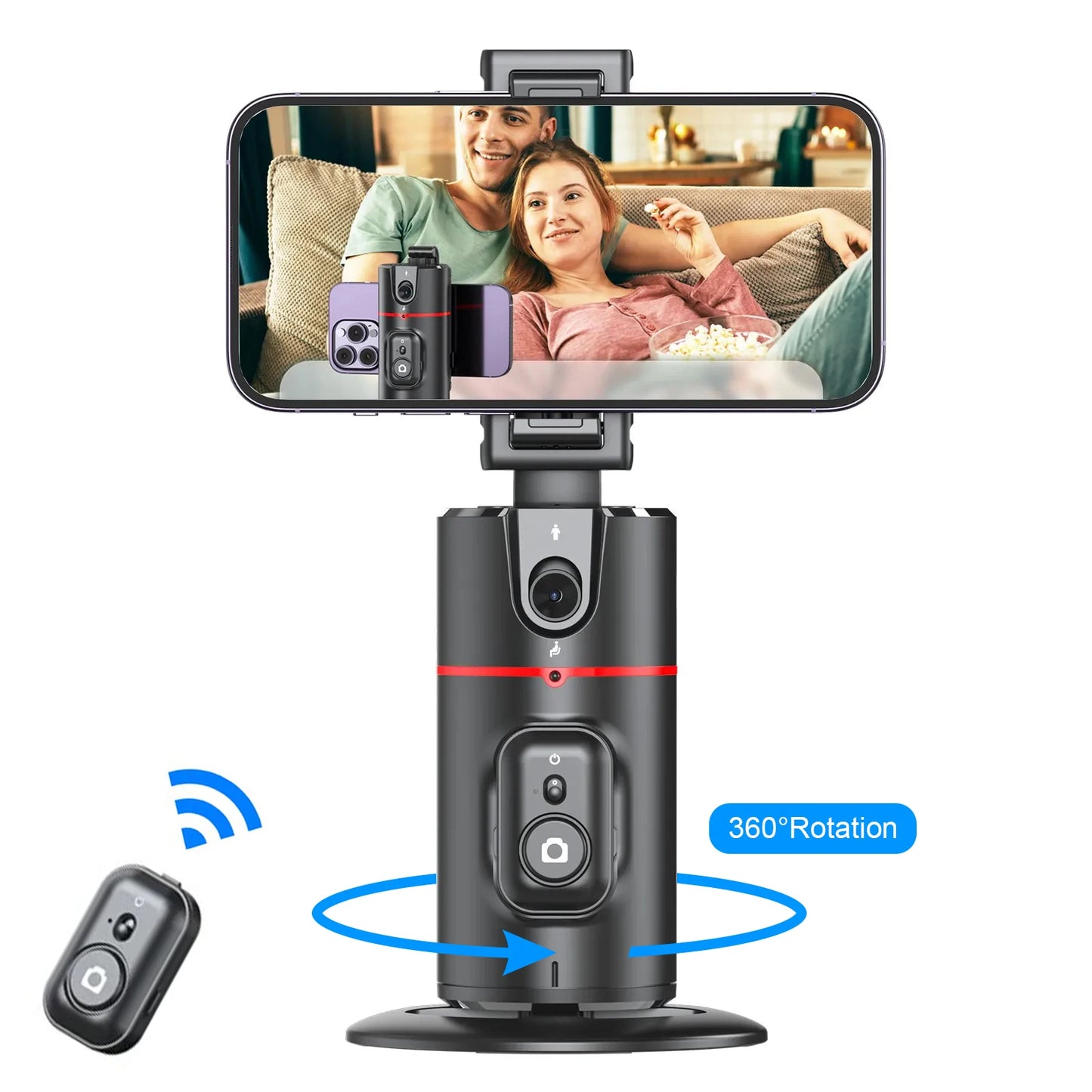 Gesture Recognition Phone Camera Mount Smart Shooting Phone Holder