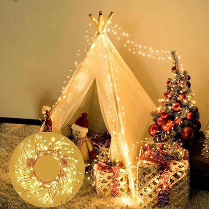 9M USB Power LED Firecracker String Lights Remote Control Garland Fairy Lights Christmas Decoration