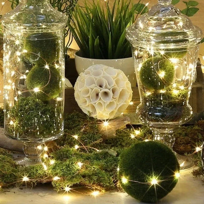 10pcs Fairy Lights String Button Battery Light Christmas Home Decor
