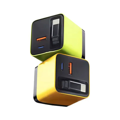 Scalable Data Cable for Iphone Huawei A+C Full Protocol Multi Port Charging Head