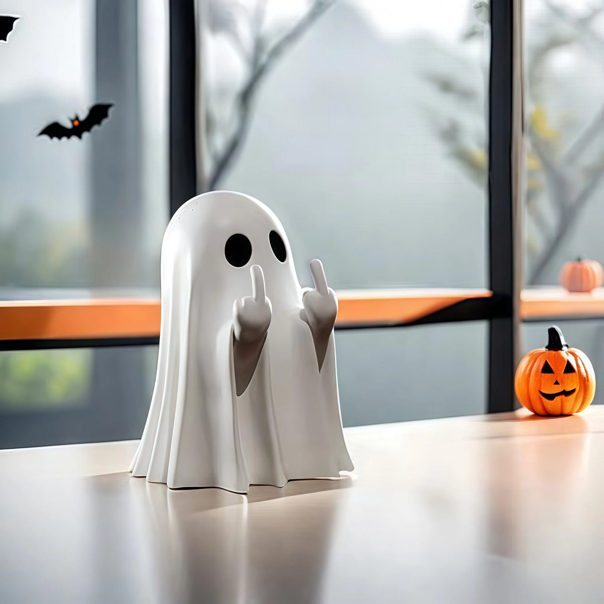 Halloween Refers To Cute Ghost Statues, Halloween Valentine's Day Gifts