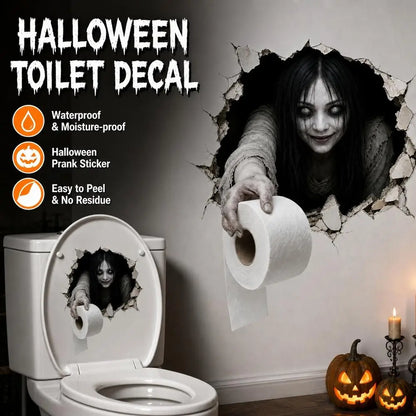 Halloween Wall Stickers Scary Ghost Interior Decoration