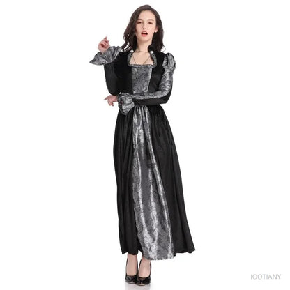 Halloween Day of the Dead Sexy European Medieval Retro Court