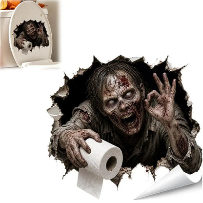 Halloween Wall Stickers Scary Ghost Interior Decoration