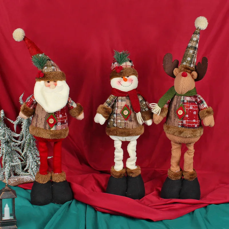 Telescopic Christmas Doll Merry Christmas Decorations