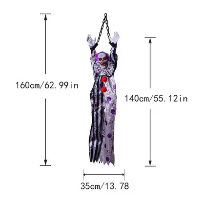 Halloween Decorations Electric Voice-activated Hanging Ghost