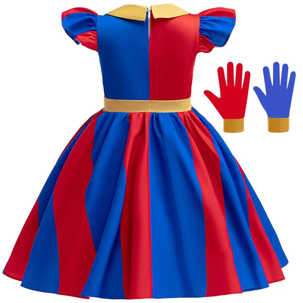 Halloween Amazing  Digital Circus Pomni Cosplay Costume