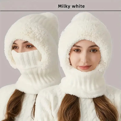Windproof and Warm Hooded Neck Gaiter