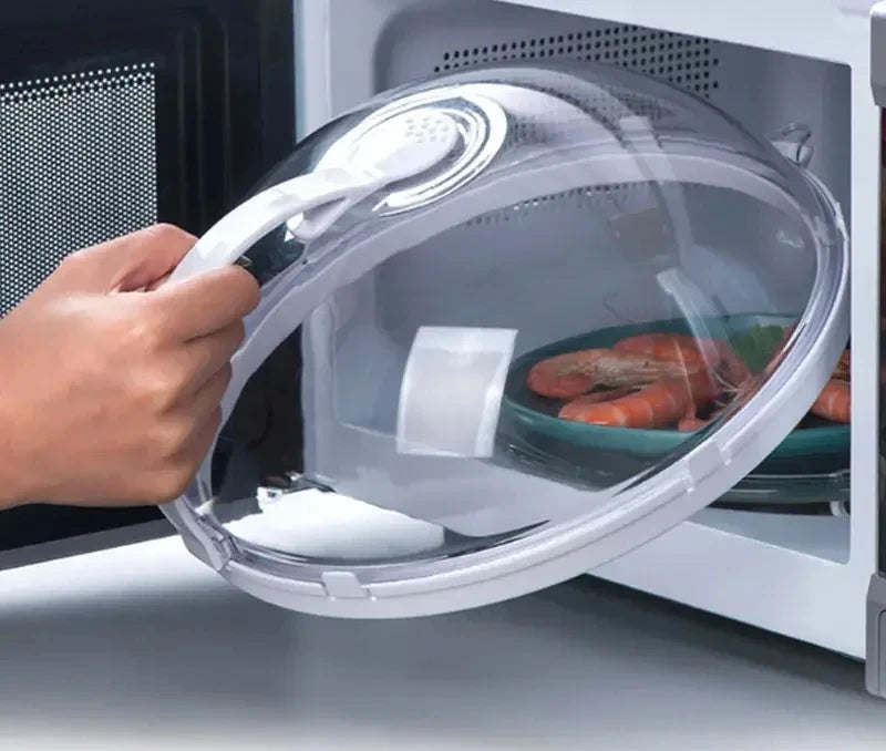 Microwave Food Splash Guard High Temperature Resistant Food Heating Cover