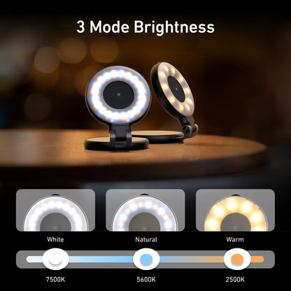 Smartphone Magnetic Fill Light Mini Selfie Light 3 Modes Adjustable Brightness