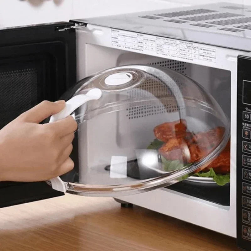 Microwave Food Splash Guard High Temperature Resistant Food Heating Cover