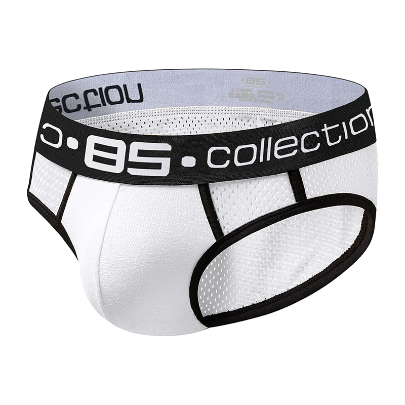 Qucik-Dry Sexy Men Briefs Breathable Mens Slip Cueca Male Panties Underpants Briefs