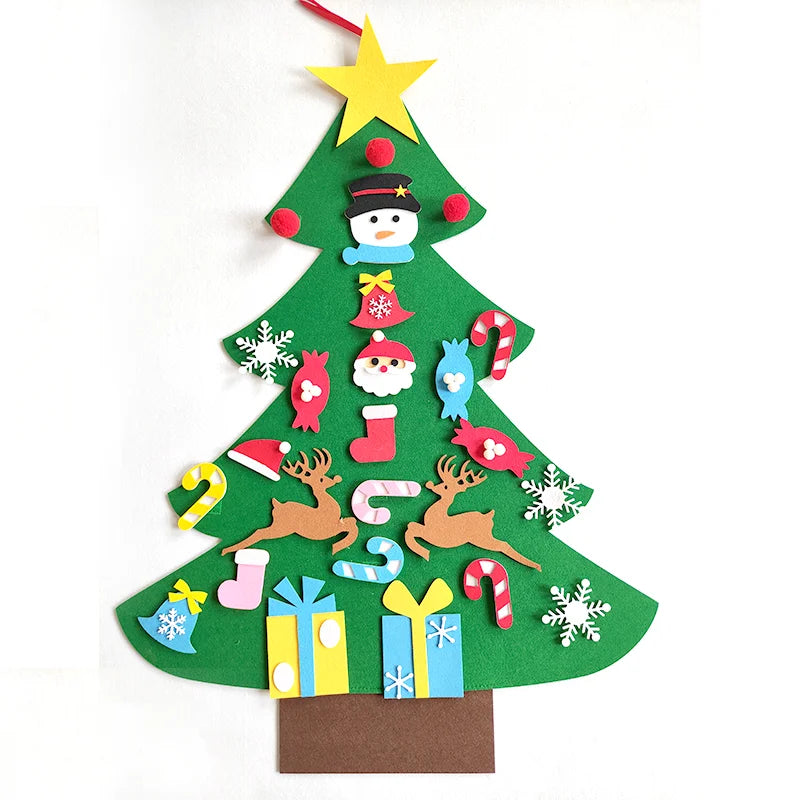 DIY Felt Christmas Tree Christmas Decoration for Christmas Ornaments