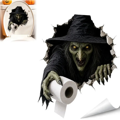 Halloween Wall Stickers Scary Ghost Interior Decoration