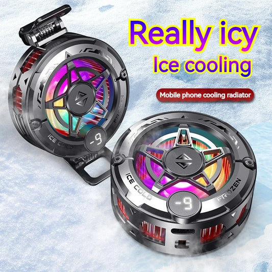2IN1 Universal Portable Magnetic Clip Semiconductor Phone Cooler